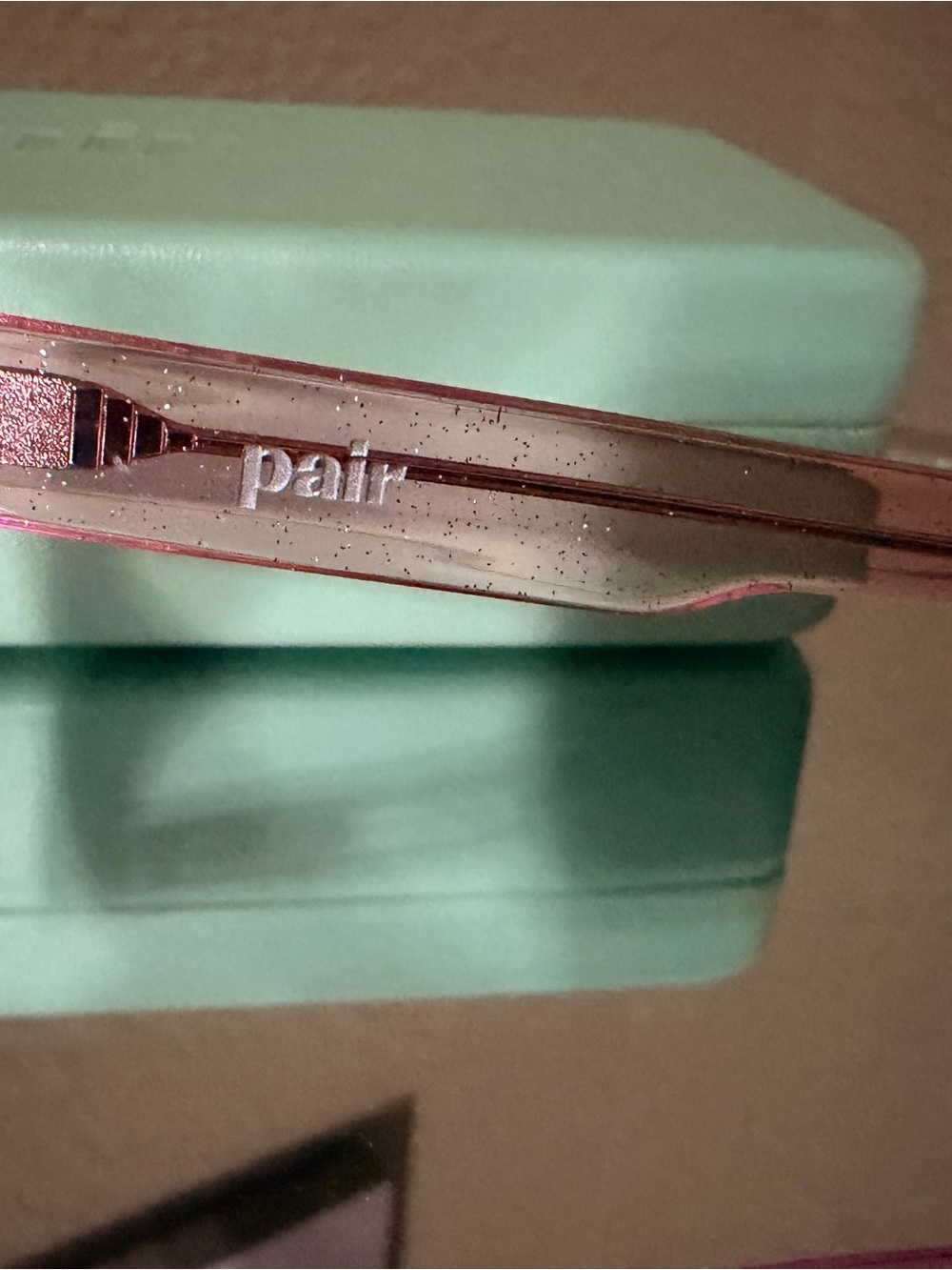 NEW PAIR PaytonPink Glitter frames - Picture 10 of 11